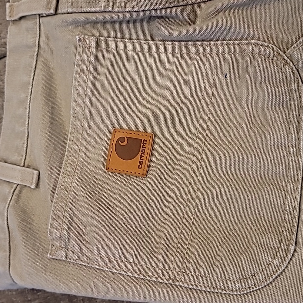 Carhartt Mens 38x32 Canvas loose original fir